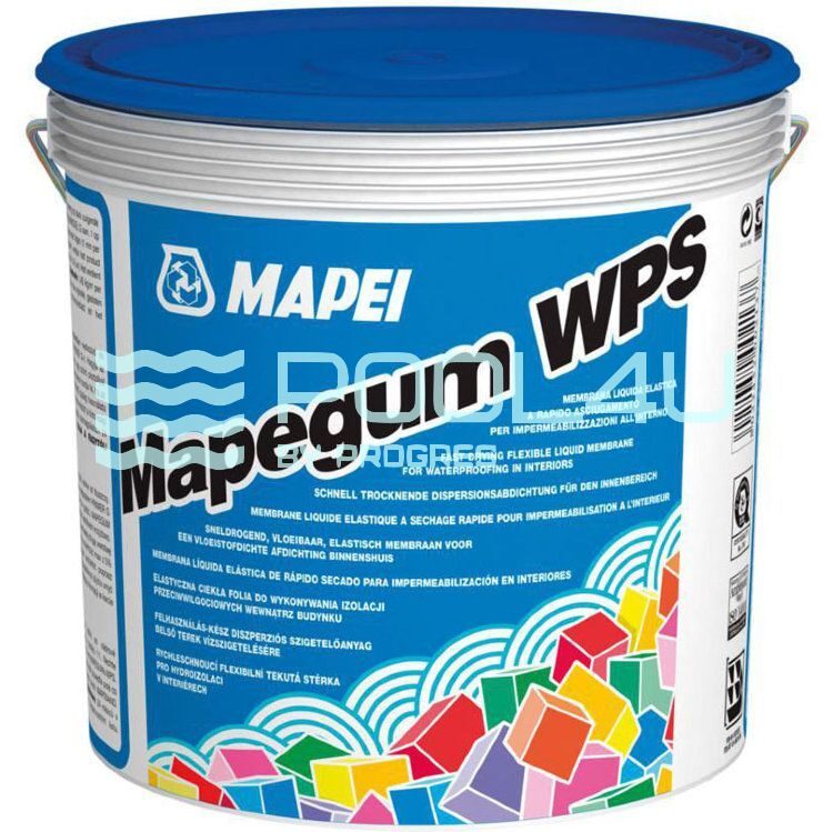 Быстросохнущая эластичная жидкая мембрана MAPEGUM WPS